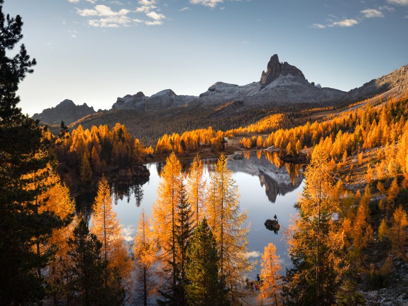 Lago Federa i Becco di Mezzodi